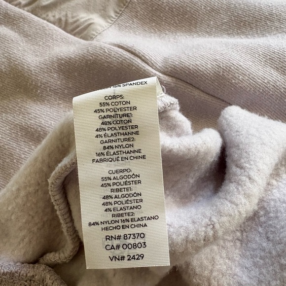 ALO Yoga Crewneck pullover sweater light pastel purple gray - Picture 9 of 10